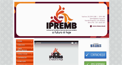 Desktop Screenshot of ipremb.com.br