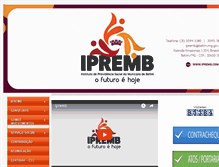 Tablet Screenshot of ipremb.com.br
